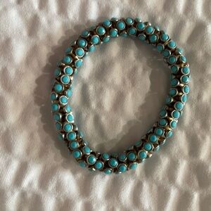Stella & Dot Turquoise Beaded Bracelet